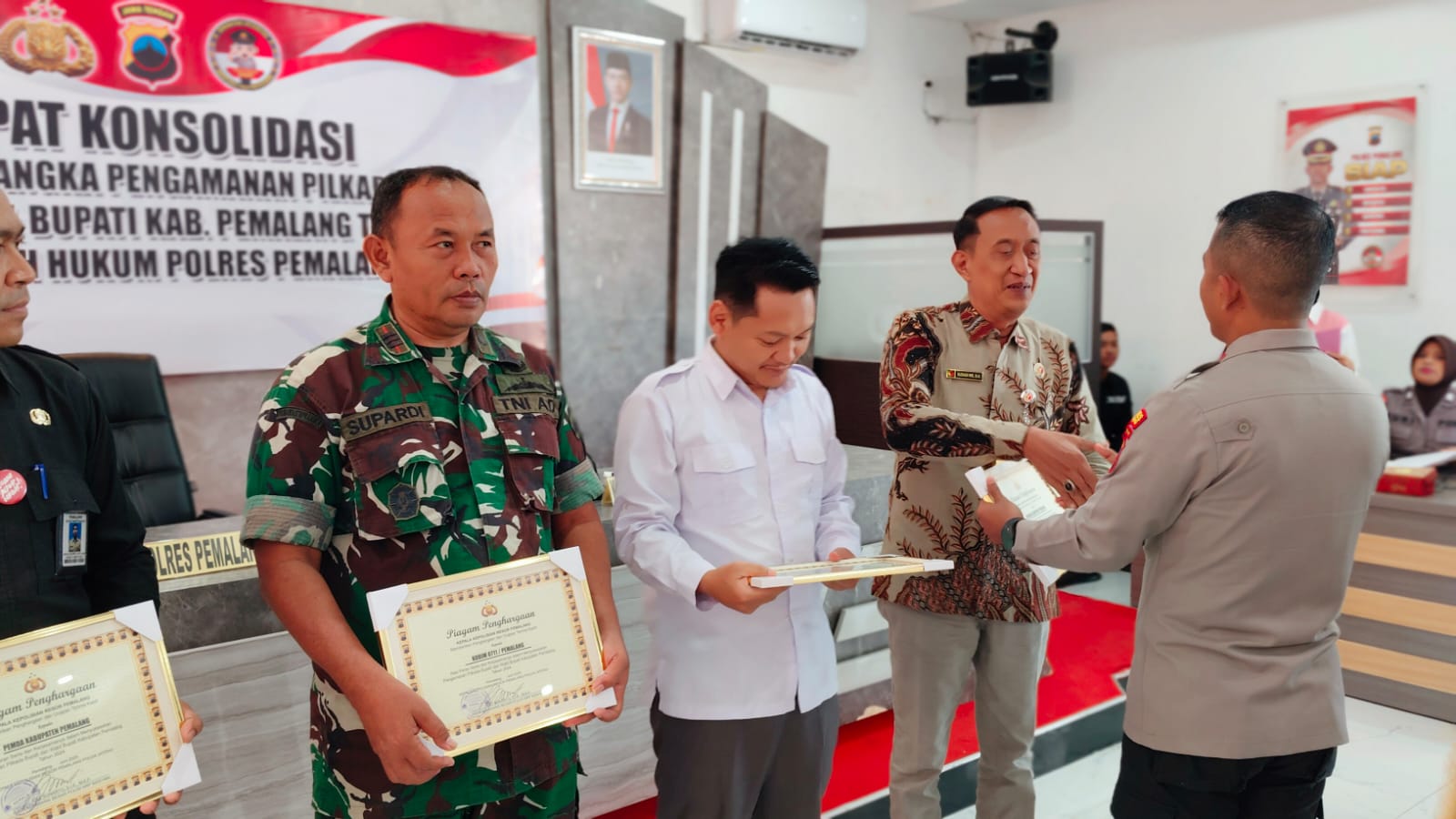 Rapat Konsolidasi Polres Pemalang