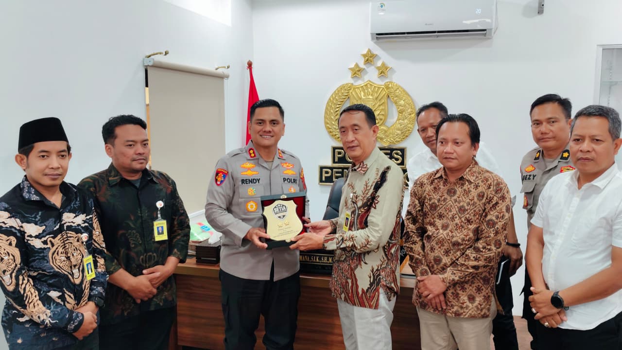 Bawaslu Pemalang Audiensi dengan Polres Pemalang
