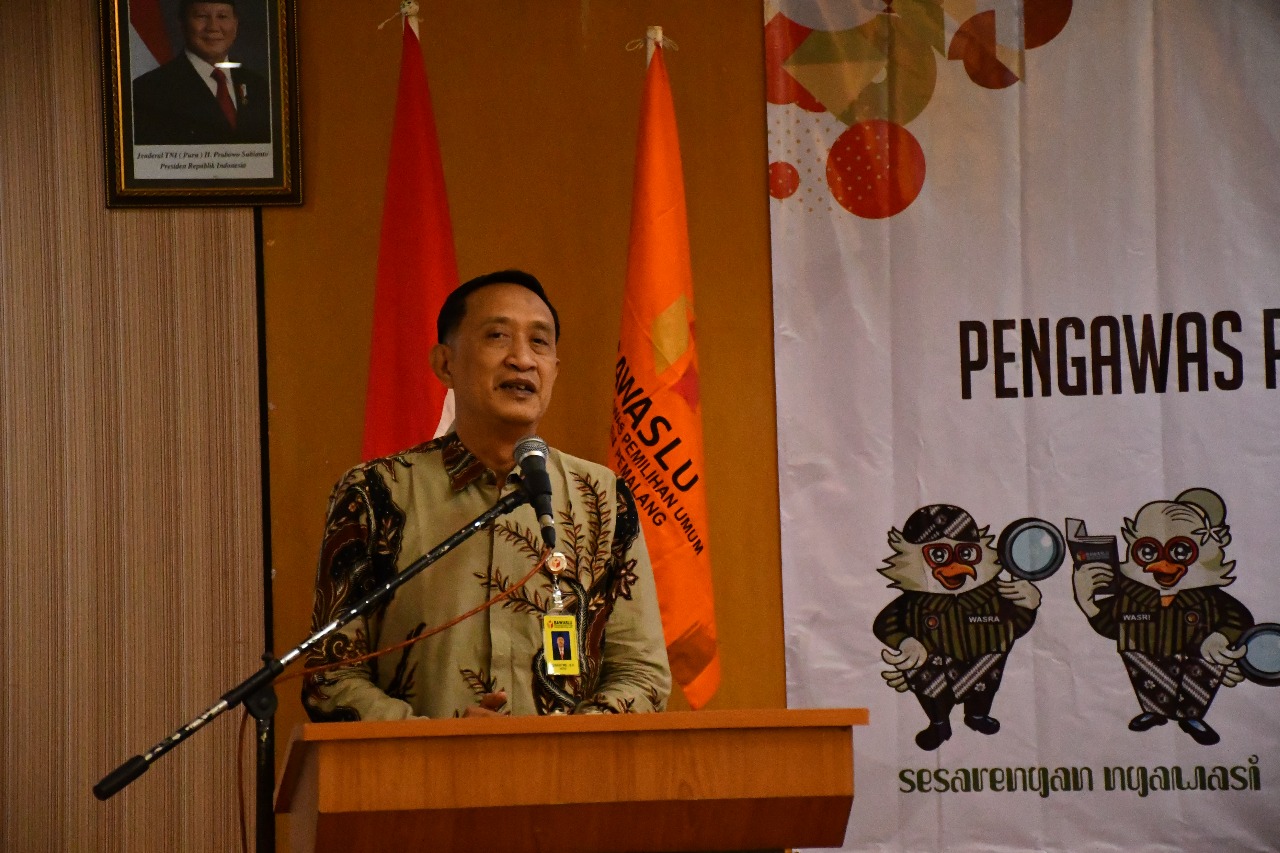 Penguatan Kelembagaan Pengawas Pemilihan Umum Bersama Mitra Kerja Badan Pengawas Pemilihan Umum.