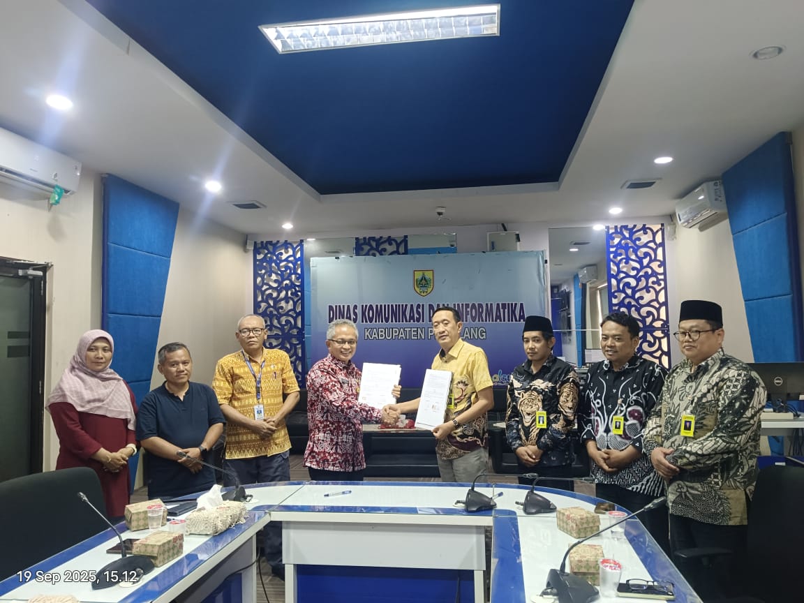 Menuju Lebih Informatif, Bawaslu Pemalang Jalin Kerja Sama dengan Diskominfo Pemalang