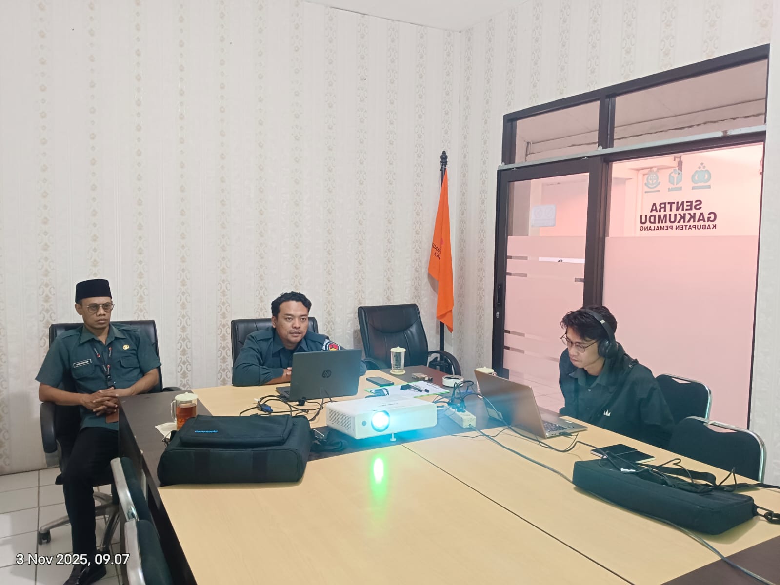 Bawaslu Pemalang Laksanakan Diskusi Daring dengan Peserta Pendidikan Pengawasan Partisipatif