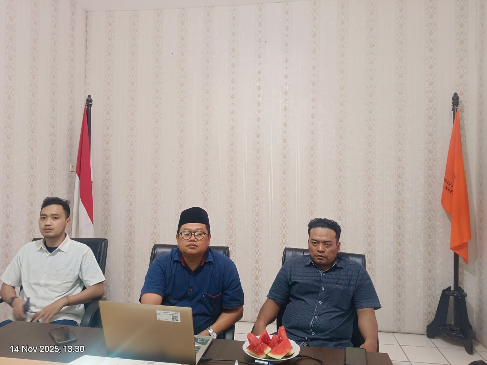 Bawaslu Pemalang Ikuti Rapat Koordinasi Penyusunan Buku Gagasan Desain Penguatan Kelembagaan Bawaslu Jawa Tengah