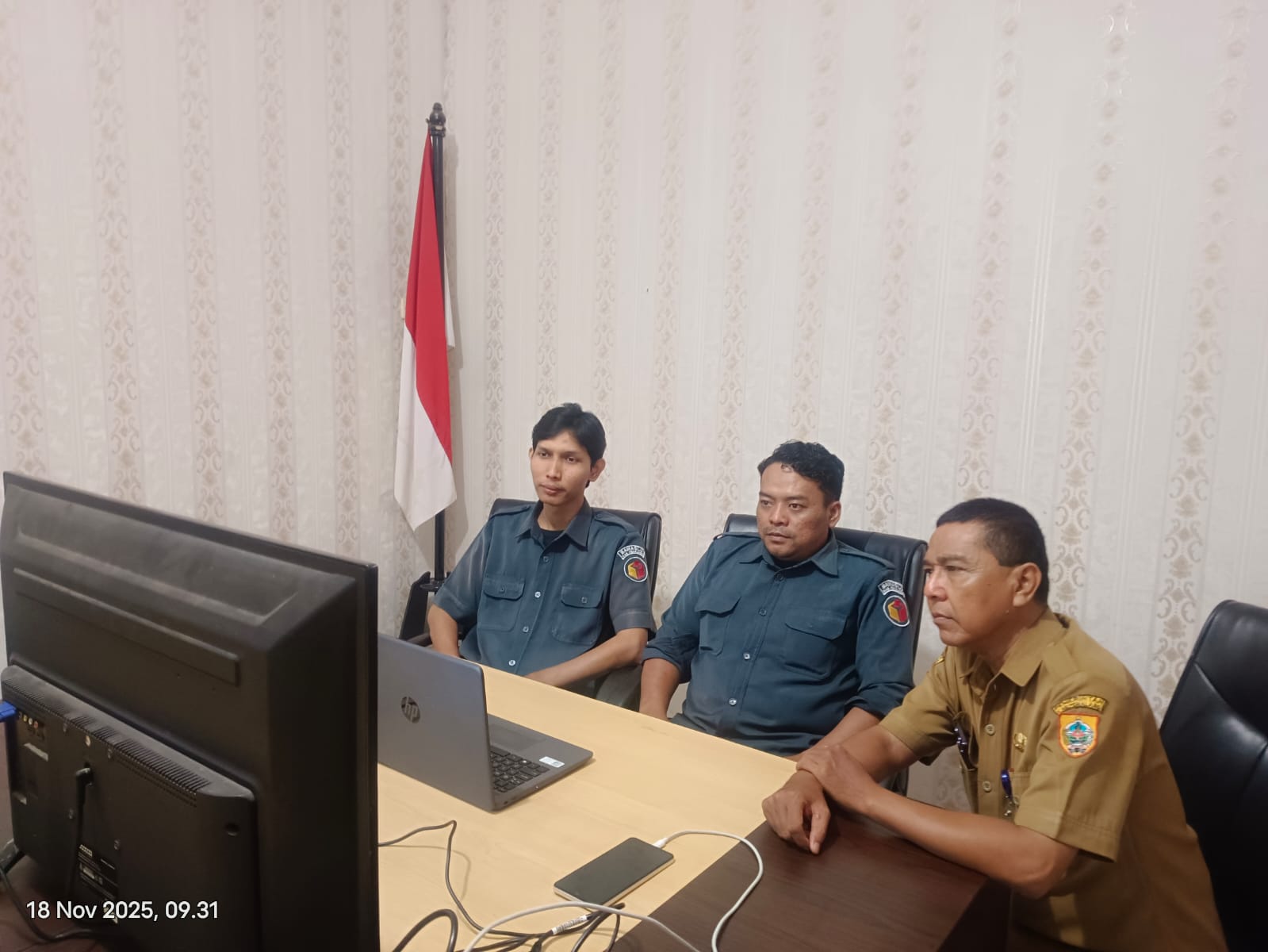 Bawaslu Pemalang Ikuti Rapat Evaluasi Pelaksanaan P2P Daring Tahun 2025