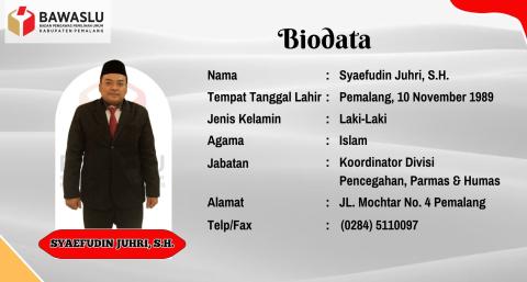 Syaefudin Juhri, S.H.