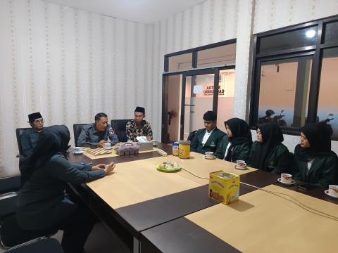 Pengarahan dari Ketua Bawaslu Pemalang dan Dosen Pembimbing