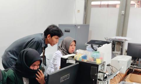 Sinkronisasi DPB di Kantor Sekretariat KPU Pemalang