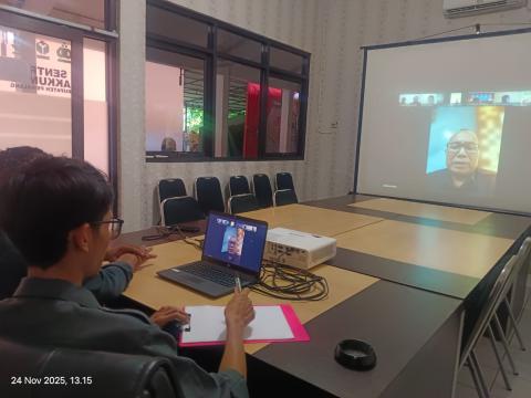 Bawaslu Kabupaten Pemalang Ikuti Kegiatan Sosialisasi Standar Mutu Data Indeks Kerawanan Pemilihan Umum