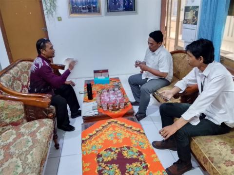 Jelang RPT PDPB Triwulan IV, Bawaslu Pemalang Lakukan Koordinasi Dengan KPU Pemalang