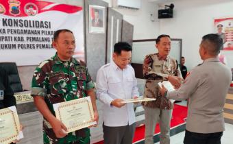 Rapat Konsolidasi Polres Pemalang