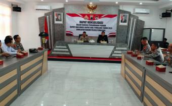 Rapat Konsolidasi Polres Pemalang