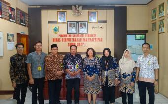 Pemabahasan Rancangan Kerjasama dengan Dinpusarda