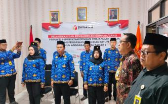 Proses Pelantikan PPPK Bawaslu Pemalang Tahap 1 TA 2024
