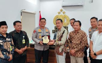 Bawaslu Pemalang Audiensi dengan Polres Pemalang