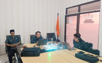 Bawaslu Pemalang Laksanakan Diskusi Daring dengan Peserta Pendidikan Pengawasan Partisipatif