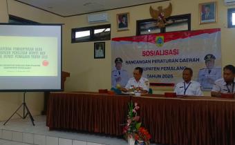 Bawaslu Kabupaten Pemalang Hadiri Sosialisasi Raperda Dana Cadangan Pemilihan Tahun 2029